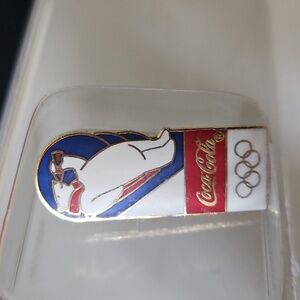 VTG Olympics Coca Cola Collectible Pin